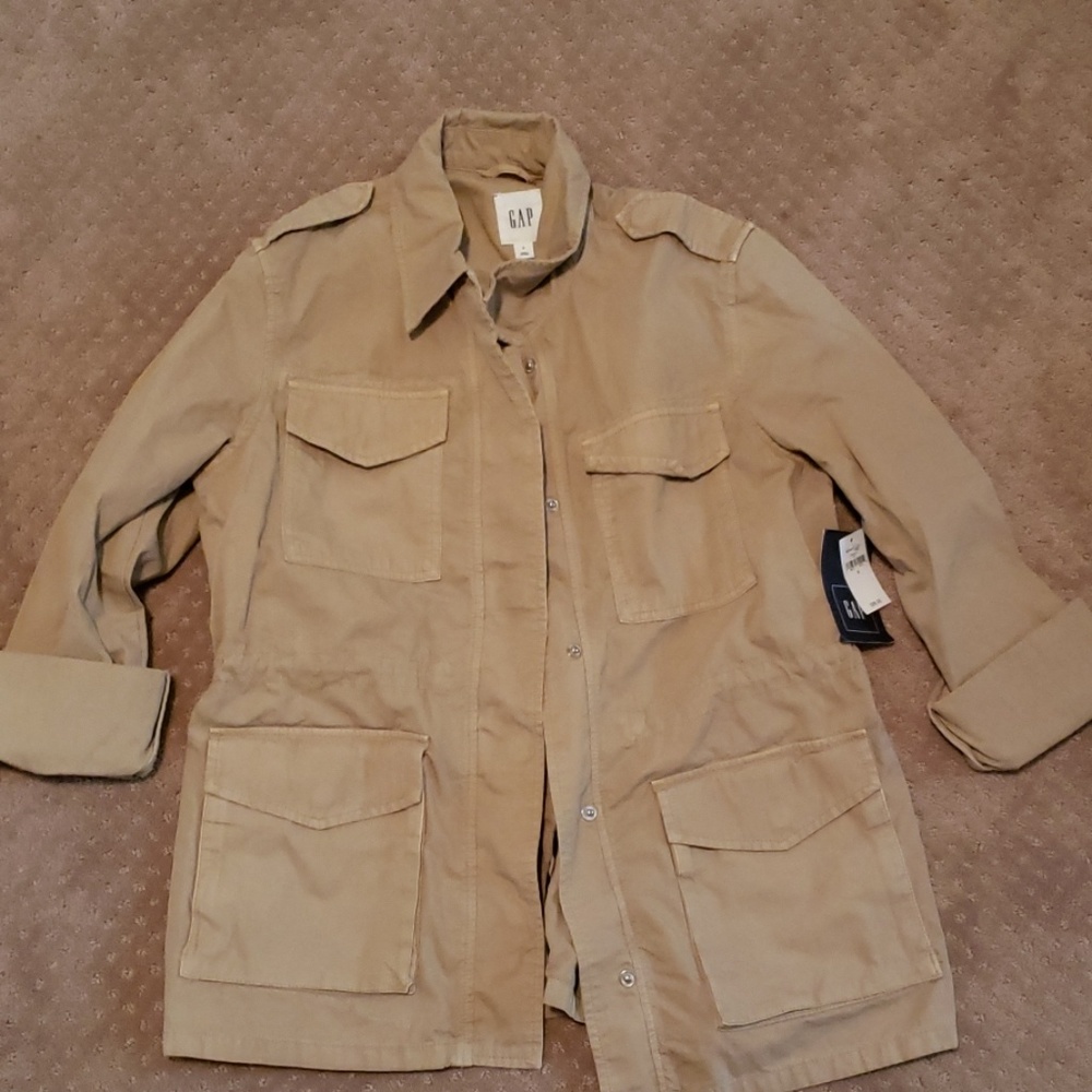 Gap womens Utility Jacket brown/tan